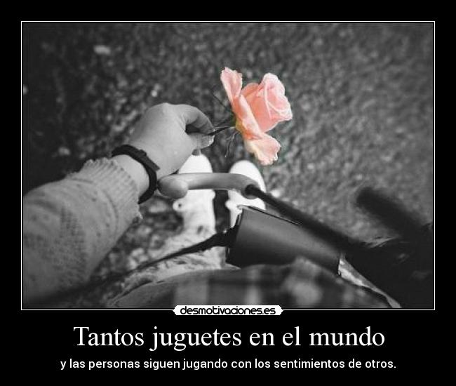 Tantos juguetes en el mundo - 