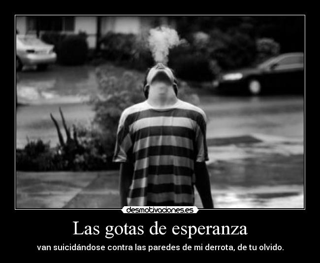 Las gotas de esperanza -