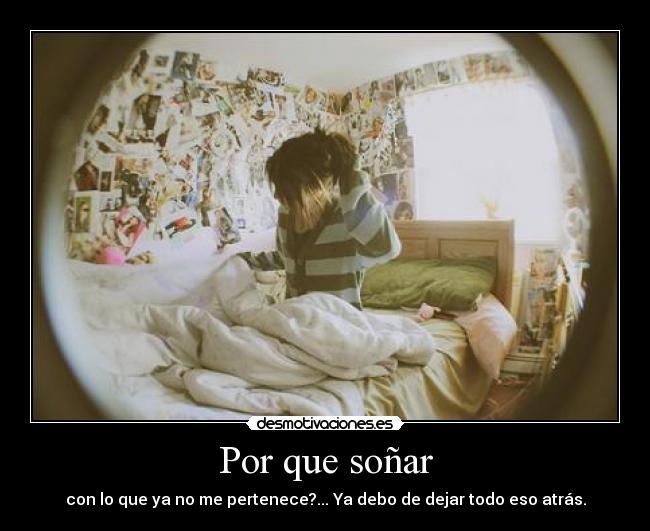 Por que soñar -
