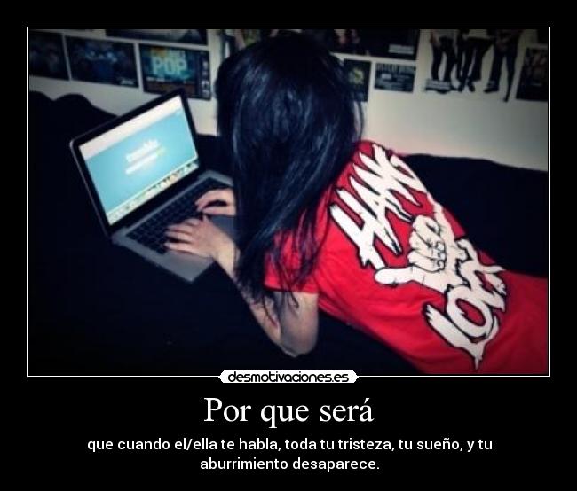 Por que será -