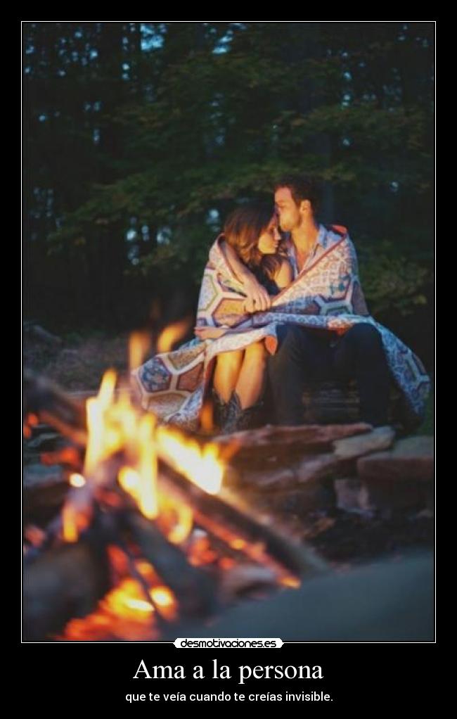 Ama a la persona -