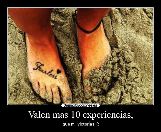 Valen mas 10 experiencias, - 