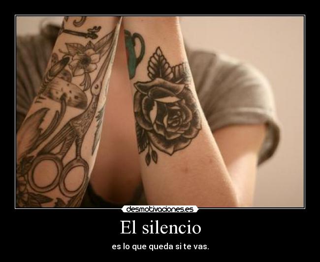 El silencio - 