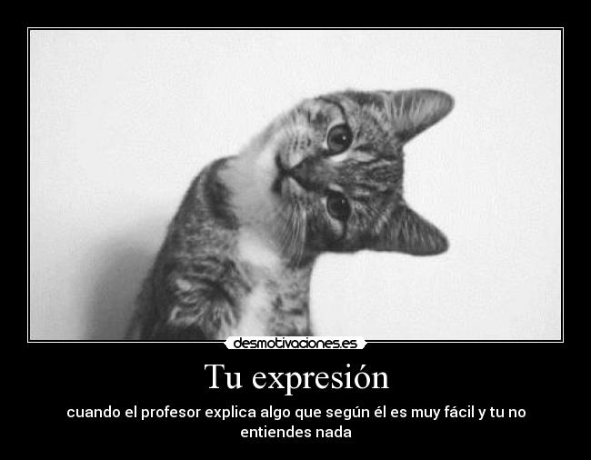Tu expresión -