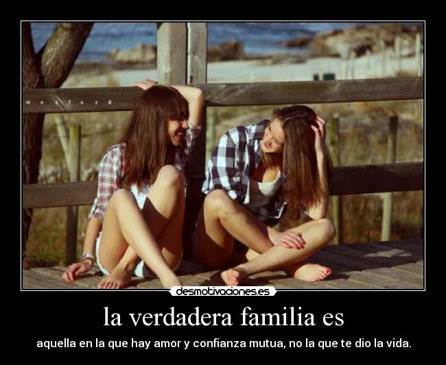 la verdadera familia es -