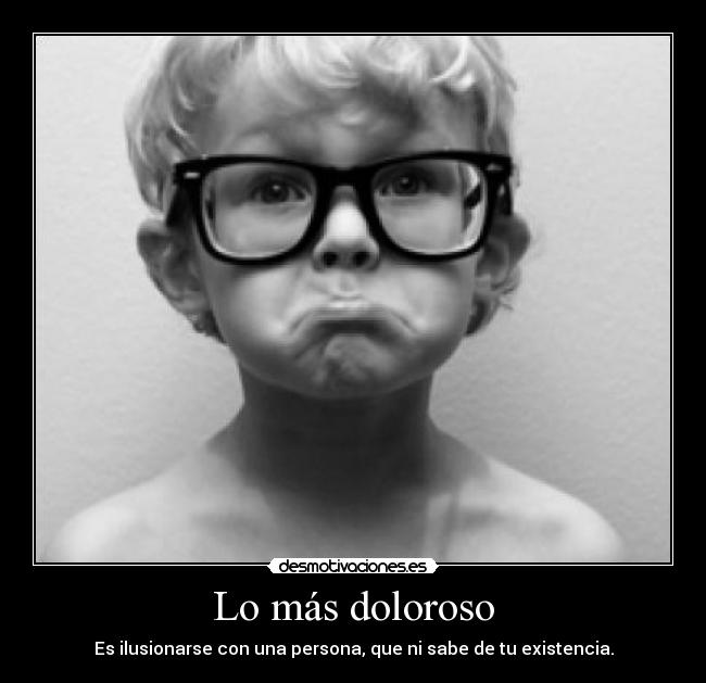 Lo más doloroso - 