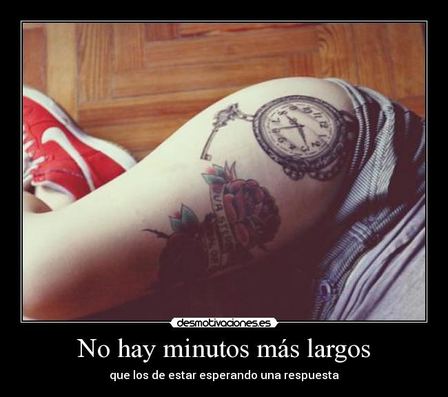 No hay minutos más largos -