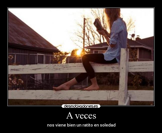 A veces -