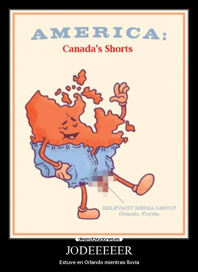 JODEEEEER - Estuve en Orlando mientras llovía