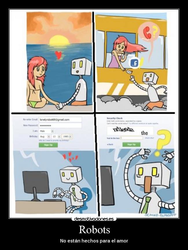 carteles minstek los robots pueden leer las captchas desmotivaciones
