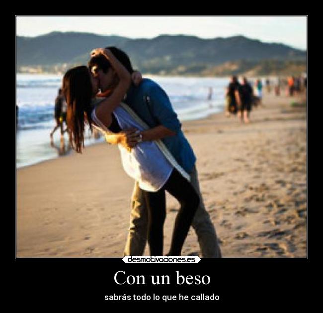 Con un beso - 