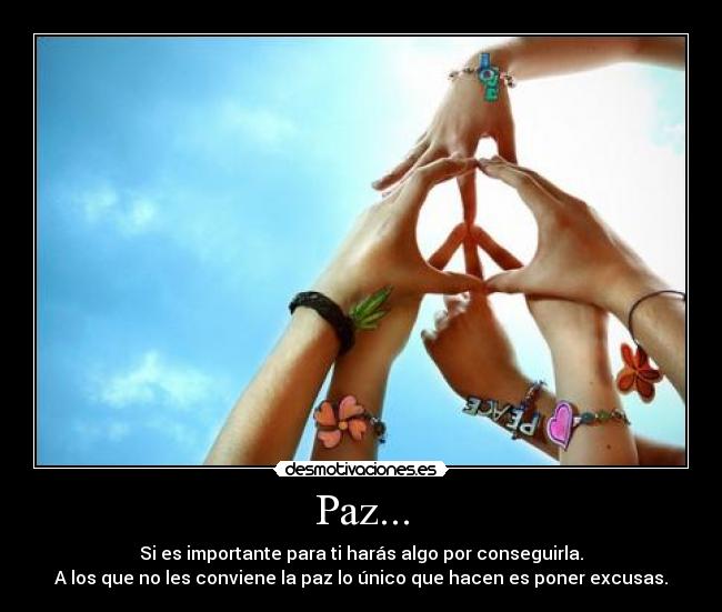 Paz... -