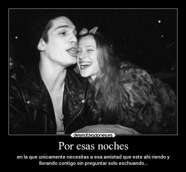 Por esas noches - 