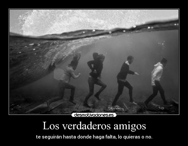 Los verdaderos amigos -