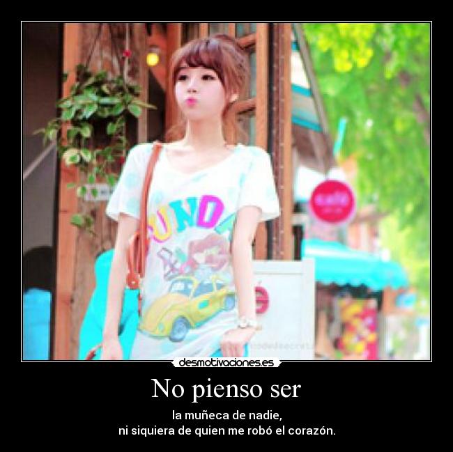No pienso ser - 