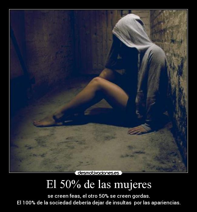 El 50% de las mujeres -