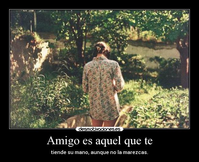 carteles amigo incondicional desmotivaciones