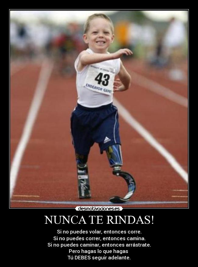 NUNCA TE RINDAS! - 