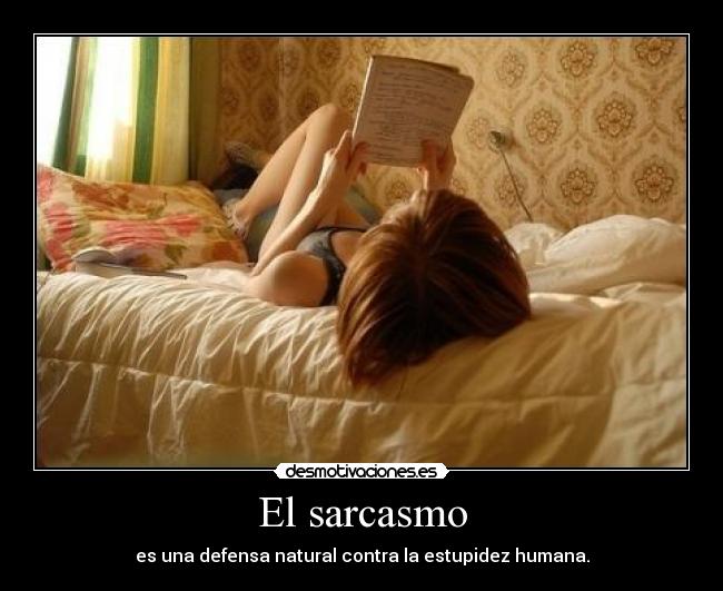 El sarcasmo - 