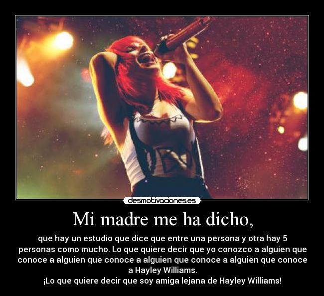 Mi madre me ha dicho, - 