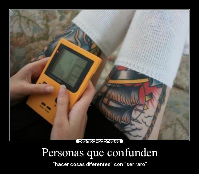Personas que confunden -