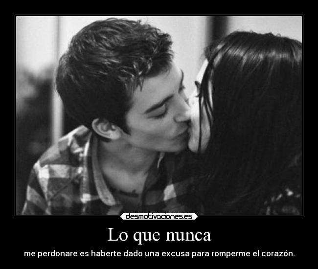 Lo que nunca -