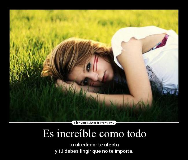 carteles fingir desmotivaciones