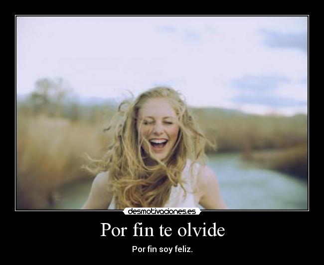 Por fin te olvide - 