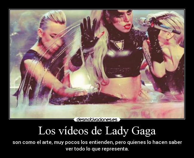 Los vídeos de Lady Gaga - 