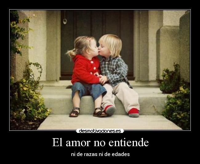 El amor no entiende - ni de razas ni de edades