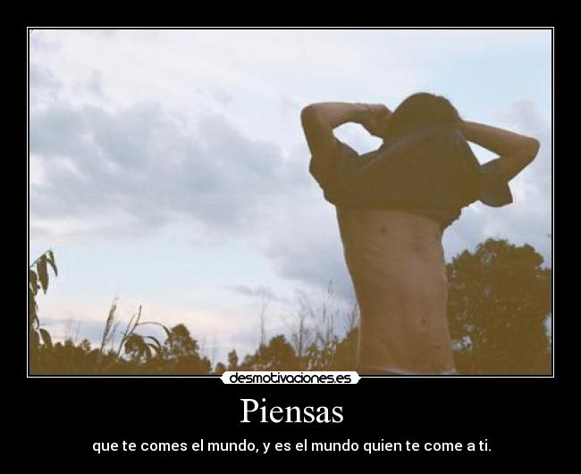 carteles piensas desmotivaciones