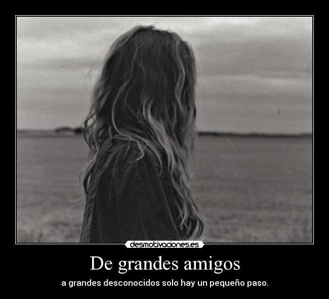 De grandes amigos -