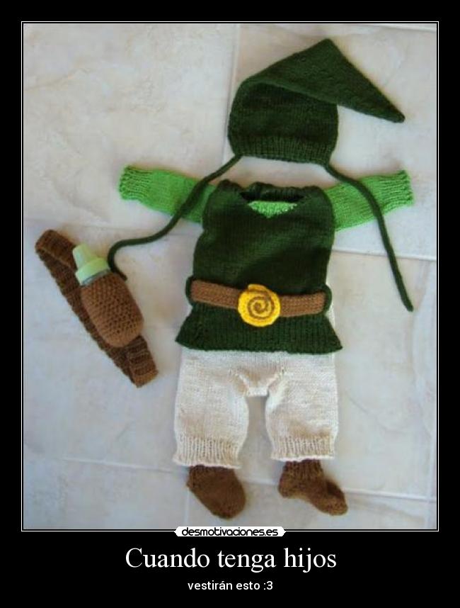 Cuando tenga hijos - vestirán esto :3