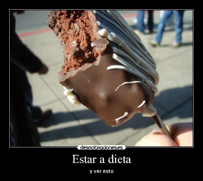 Estar a dieta -