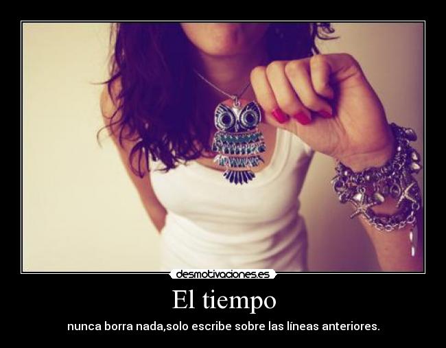 El tiempo - 