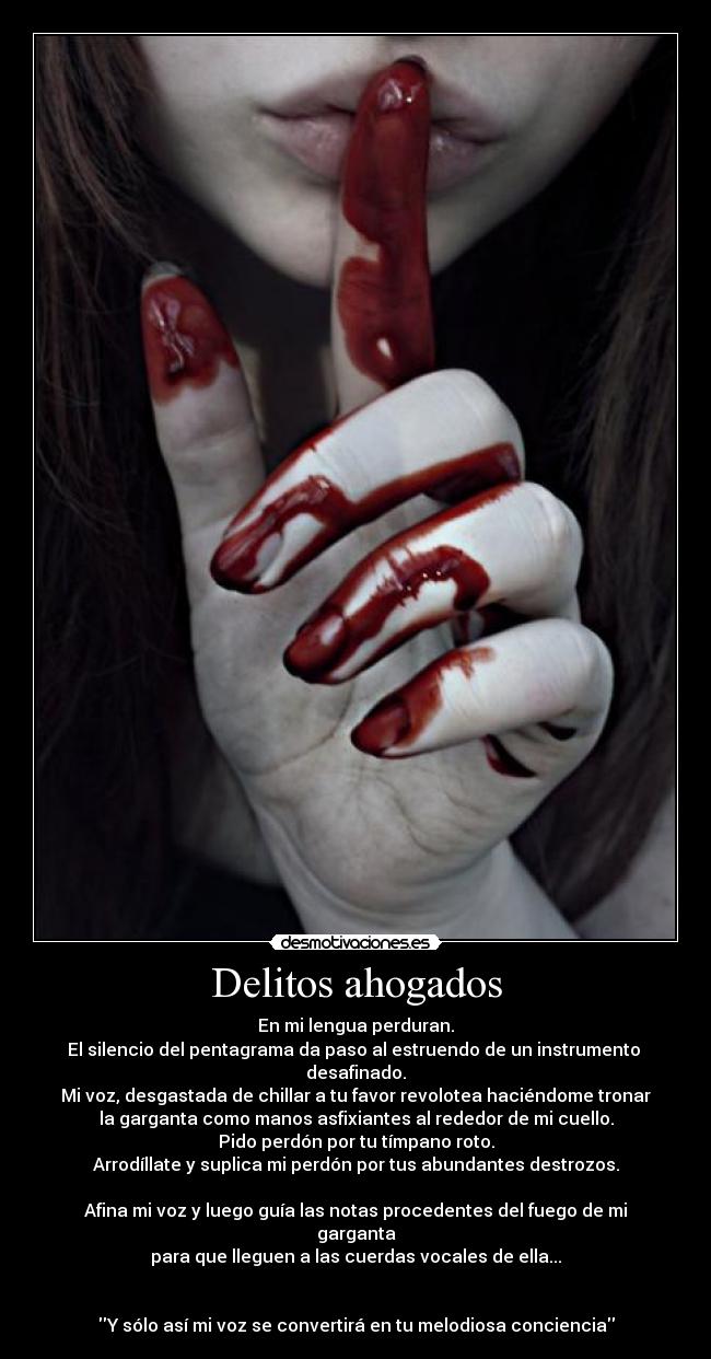 Delitos ahogados - 