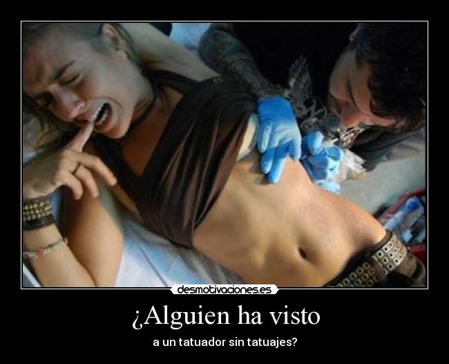 ¿Alguien ha visto -