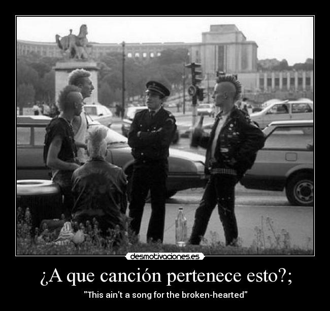 ¿A que canción pertenece esto?; -