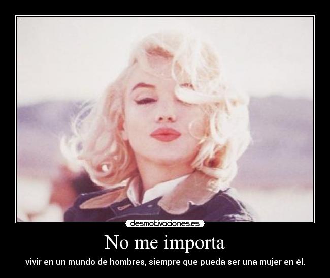 No me importa - 