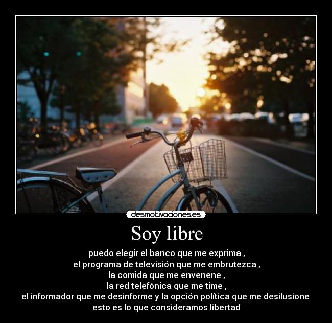 Soy libre - 