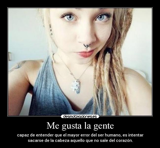 Me gusta la gente - 