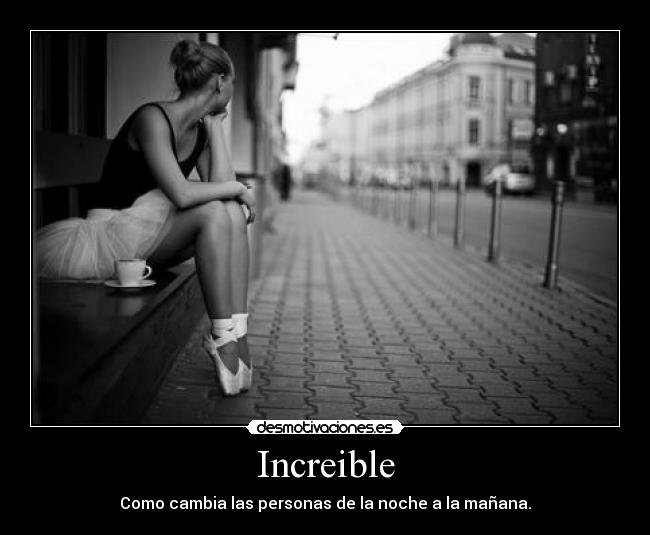 Increible -