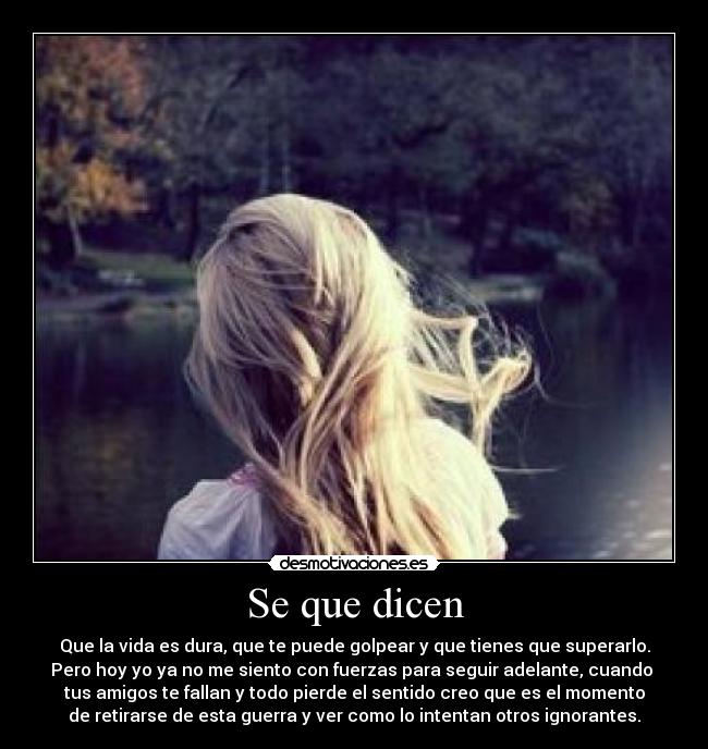 Se que dicen - 