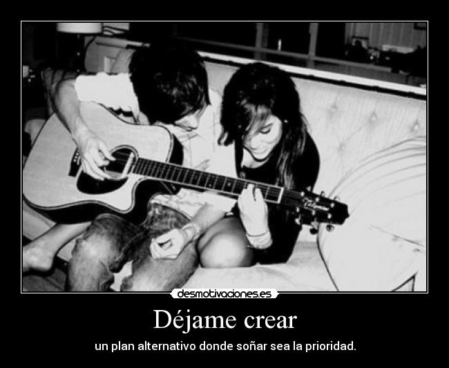 Déjame crear - 