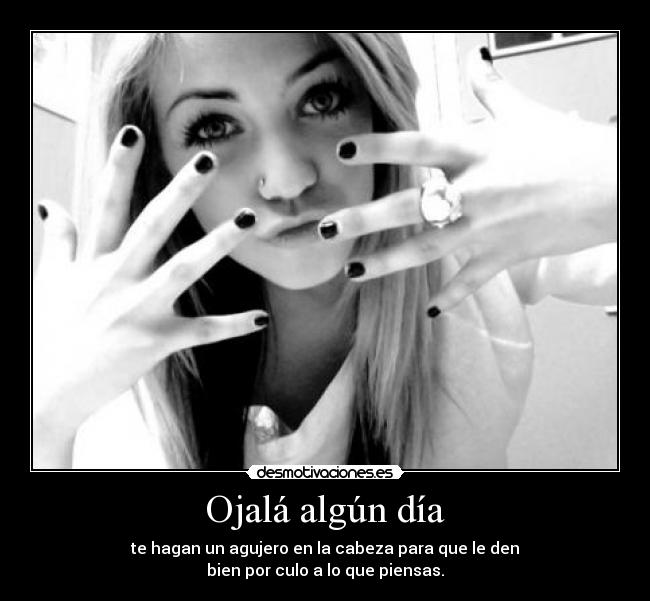 Ojalá algún día -