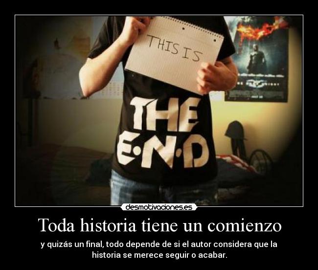 Toda historia tiene un comienzo - 