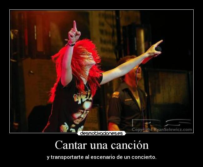 Cantar una canción -