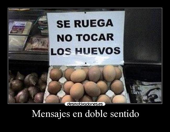 Mensajes en doble sentido -