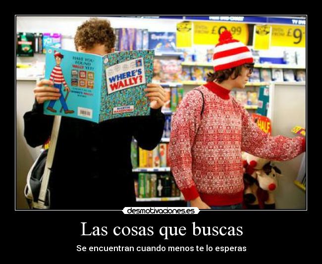 Las cosas que buscas - 