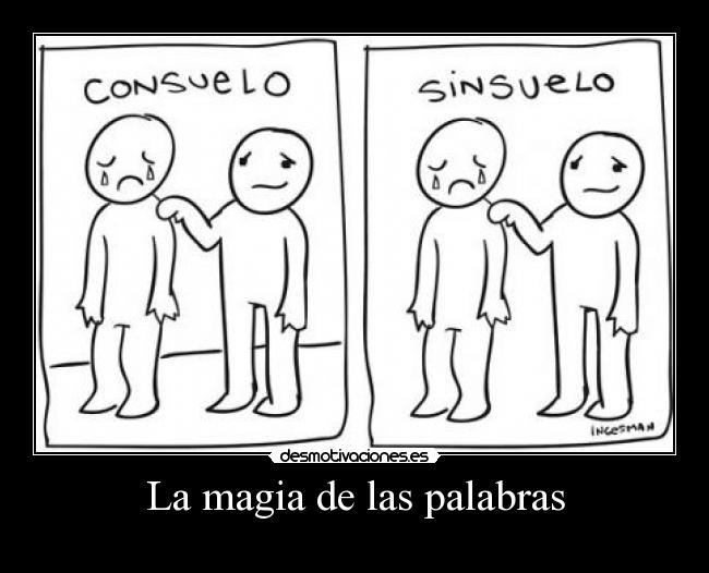 La magia de las palabras -